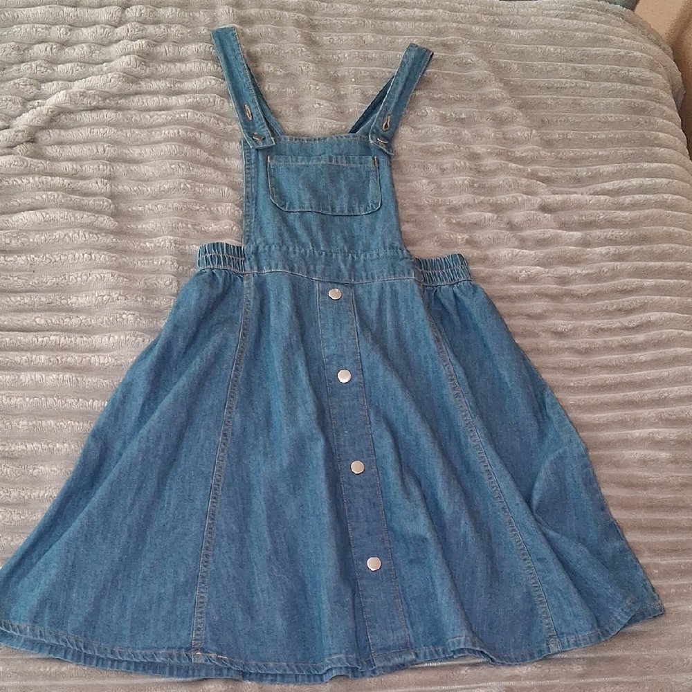 Wonder Nation Blue Denim Kids Overalls